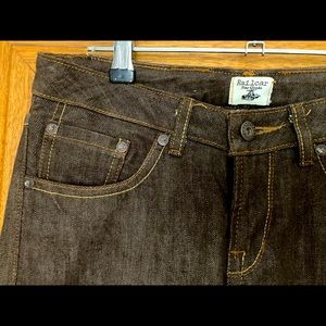 US Made RailCar Brown Jeans Women’s 29
